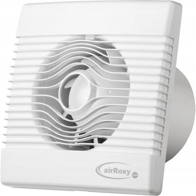 airroxy Wentylator Łazienkowy Domowy Cichy Silent Timer Ts 100mm airroxy Wentylator Łazienkowy Domowy Cichy Silent Timer Ts 100mm