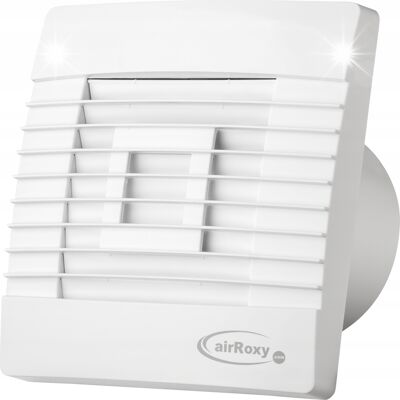 airroxy Wentylator Łazienkowy Domowy Cichy Żaluzja Włączany Z Kontaktu S 100mm airroxy Wentylator Łazienkowy Domowy Cichy Żaluzja Włączany Z Kontaktu S 100mm