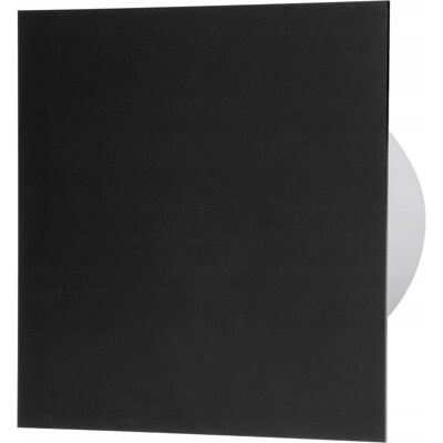 Orno Wentylator Łazienkowy Fi100 Panel Plexi Czarny Mat Orno Wentylator Łazienkowy Fi100 Panel Plexi Czarny Mat