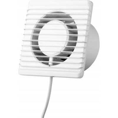 airroxy Wentylator Ścienny Łazienkowy Domowy 125 Mm Przewód Włącznik Cichy airroxy Wentylator Ścienny Łazienkowy Domowy 125 Mm Przewód Włącznik Cichy