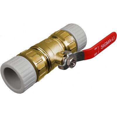 Sigma Zawór Kulowy Mo/pp 25 Pp-R (1 Opak 10 Szt) Sigma Zawór Kulowy Mo/pp 25 Pp-R (1 Opak 10 Szt)