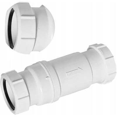 McAlpine Zawór Membranowy Mufowy Zwrotny Kierunkowy 50x50mm Odpływowy Kanalizacyjny McAlpine Zawór Membranowy Mufowy Zwrotny Kierunkowy 50x50mm Odpływowy Kanalizacyjny