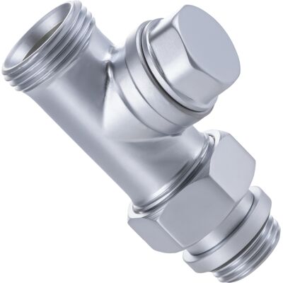 Zawór Powrotny Dn15 3/4'X1/2' Gzxgz Prosty Chrom Satyna 90381598706 Schlosser De Zawór Powrotny Dn15 3/4'X1/2' Gzxgz Prosty Chrom Satyna 90381598706 Schlosser De
