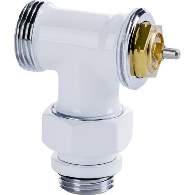 Zawór Termostatyczny Dn15 3/4'X1/2' Gzxgz Kątowy Biały 90481578524 Schlosser De Zawór Termostatyczny Dn15 3/4'X1/2' Gzxgz Kątowy Biały 90481578524 Schlosser De
