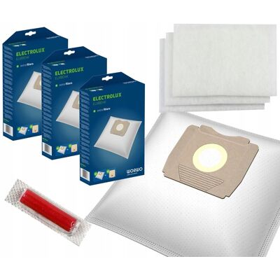 Worwo 12x Worki do odkurzacza ELECTROLUX Xio z1034 E53, Zanussi Proline AEG Worwo 12x Worki do odkurzacza ELECTROLUX Xio z1034 E53, Zanussi Proline AEG
