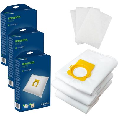 Worwo 12x WORKI DO ODKURZACZA ROWENTA COMPACTEO RO 1733 Worwo 12x WORKI DO ODKURZACZA ROWENTA COMPACTEO RO 1733