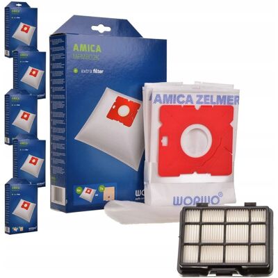 Worwo 24x WORKI do AMICA ORA YUGO SURAZO VM + filtr HEPA Worwo 24x WORKI do AMICA ORA YUGO SURAZO VM + filtr HEPA