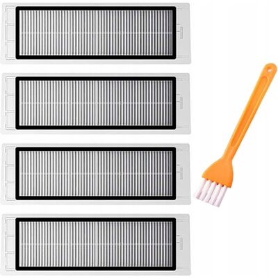 TRS Filtr HEPA 4x do Xiaomi Roborock S5 S6 MaxV Pure S50 S55 + czyścik TRS Filtr HEPA 4x do Xiaomi Roborock S5 S6 MaxV Pure S50 S55 + czyścik