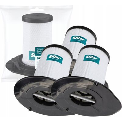 Filtry Sillar do odkurzacza pionowego Rowenta Tefal zamiennik ZR009002 3szt Filtry Sillar do odkurzacza pionowego Rowenta Tefal zamiennik ZR009002 3szt