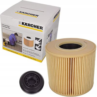 Techkar KARCHER Oryginalna zawleczka mocowanie+ filtr do odkurzacza NT 27/1 NT 48/1 Techkar KARCHER Oryginalna zawleczka mocowanie+ filtr do odkurzacza NT 27/1 NT 48/1