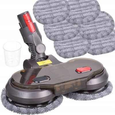 Techkar Mop Do Odkurzacza Dyson V7 V8 V10 V11 6x Ściereczki Szczotka Mopująca Techkar Mop Do Odkurzacza Dyson V7 V8 V10 V11 6x Ściereczki Szczotka Mopująca