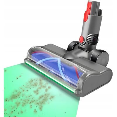 ZREE ROLKA DO ODKURZACZA DYSON V7-V15 NAKŁADKĄ MOPUJĄCĄ FILTR ZIELONA DIODA LED ZREE ROLKA DO ODKURZACZA DYSON V7-V15 NAKŁADKĄ MOPUJĄCĄ FILTR ZIELONA DIODA LED