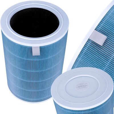 Inny producent Zenthril Filtr HEPA H13 do Xiaomi Mi Air Purifier 1/2/2S/3/Pro – Oczyszczanie Powietrza Żywotność do 6 Miesięcy Niebieski, Plug & Play Inny producent Zenthril Filtr HEPA H13 do Xiaomi Mi Air Purifier 1/2/2S/3/Pro – Oczyszczanie Powietrza Żywotność do 6 Miesięcy Niebieski, Plug & Play