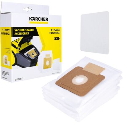 Kärcher Zestaw Worki Do Odkurzacza Karcher 2.863-236.0, 5 Szt. + Filtr Kärcher Zestaw Worki Do Odkurzacza Karcher 2.863-236.0, 5 Szt. + Filtr