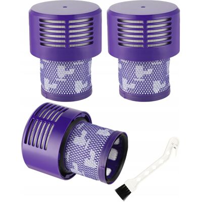 Inny producent 3x Filtr Hepa Do Odkurzacza Dyson V10 Sv12 Zamiennik Ze Szczotką Zestaw Inny producent 3x Filtr Hepa Do Odkurzacza Dyson V10 Sv12 Zamiennik Ze Szczotką Zestaw