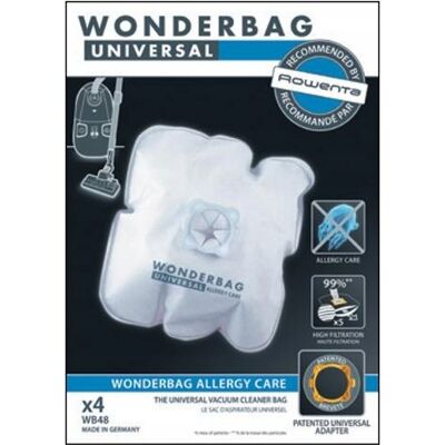 Worki Do Odkurzacza Rowenta Wonderbag Wb4847 8szt Worki Do Odkurzacza Rowenta Wonderbag Wb4847 8szt