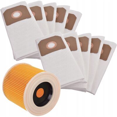 Techkar Worki Filtr Do Odkurzacza Karcher Nt 48/1 Nt48/1 Z Siatką Wzmocniony Techkar Worki Filtr Do Odkurzacza Karcher Nt 48/1 Nt48/1 Z Siatką Wzmocniony