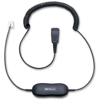 Inny producent JABRA GN1200 Smart Cord QD to RJ10 0,7-2m Inny producent JABRA GN1200 Smart Cord QD to RJ10 0,7-2m