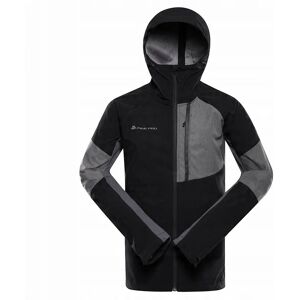 Alpine PRO Kurtka trekkingowa męska softshell 8000 Esprit 2 czarny r.3XL Alpine PRO Kurtka trekkingowa męska softshell 8000 Esprit 2 czarny r.3XL