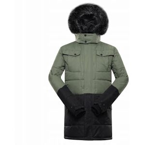 Alpine PRO Męska kurtka zimowa miejska PTX 3000 Egyp khaki r.XXL Alpine PRO Męska kurtka zimowa miejska PTX 3000 Egyp khaki r.XXL
