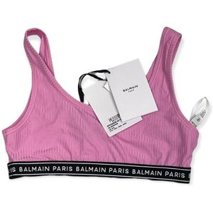Klasyczny stanik sportowy damski BALMAIN PARIS 36 Klasyczny stanik sportowy damski BALMAIN PARIS 36