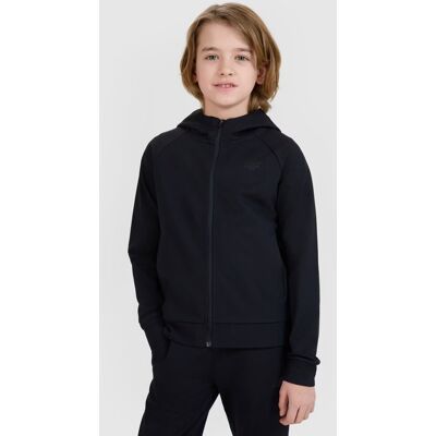 Bluza Rozpinana Dziecięca 4F Dresowa Szybkoschnąca Z Kapturem 134/140 Bluza Rozpinana Dziecięca 4F Dresowa Szybkoschnąca Z Kapturem 134/140