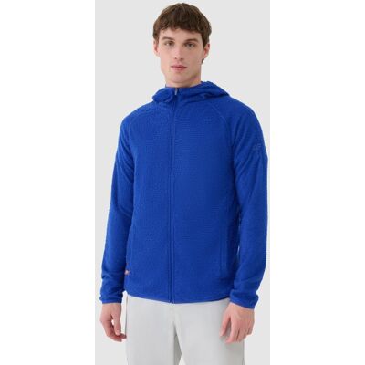 Bluza trekkingowa Primaloft Active rozpinana z kapturem męska 4FWSS25TFSWM473-36S Niebieski Roz. L Bluza trekkingowa Primaloft Active rozpinana z kapturem męska 4FWSS25TFSWM473-36S Niebieski Roz. L