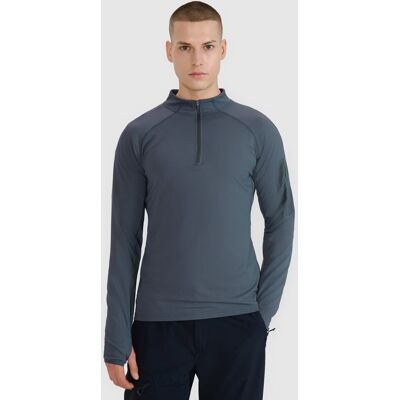 Bluza trekkingowa szybkoschnąca męska 4FWSS25TFSWM493-22S Czarny Roz. XXL Bluza trekkingowa szybkoschnąca męska 4FWSS25TFSWM493-22S Czarny Roz. XXL