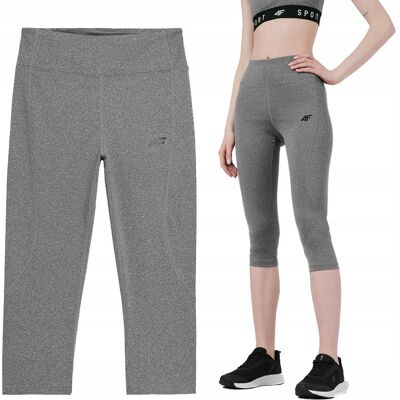 4F DAMSKIE LEGGINSY 3/4 TRENINGOWE SPDF350 XS 4F DAMSKIE LEGGINSY 3/4 TRENINGOWE SPDF350 XS