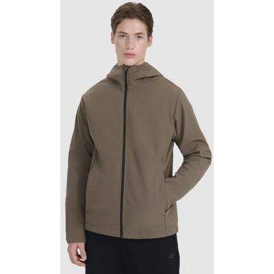 Kurtka softshell wiatroodporna membrana 5000 męska 4FWSS25TSOFM324-81S Brązowy Roz. 3XL Kurtka softshell wiatroodporna membrana 5000 męska 4FWSS25TSOFM324-81S Brązowy Roz. 3XL