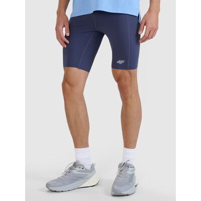 Legginsy kolarki do biegania szybkoschnące męskie 4FWSS25TFSTM025-22S Czarny Roz. M Legginsy kolarki do biegania szybkoschnące męskie 4FWSS25TFSTM025-22S Czarny Roz. M