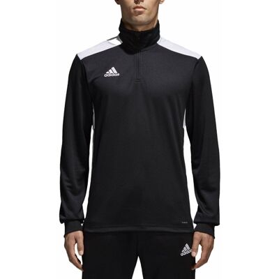 Adidas Bluza sportowa dziecięca, Regista 18 TR Top sportowy Y CZ8654, czarny, rozmiar 116 Adidas Bluza sportowa dziecięca, Regista 18 TR Top sportowy Y CZ8654, czarny, rozmiar 116