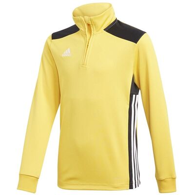 Adidas Bluza sportowa dziecięca, Regista 18 TR Top sportowy Y, żółty, rozmiar 116 Adidas Bluza sportowa dziecięca, Regista 18 TR Top sportowy Y, żółty, rozmiar 116