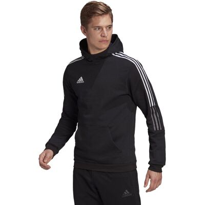 Adidas Bluza sportowa męska, TIRO 21 Sweat Hoody GM7341, czarny, rozmiar M Adidas Bluza sportowa męska, TIRO 21 Sweat Hoody GM7341, czarny, rozmiar M