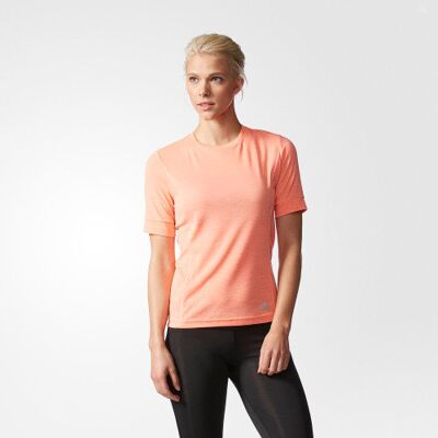 Adidas Koszulka damska, Supernova SS Tee W, brzoskwiniowa, rozmiar S Adidas Koszulka damska, Supernova SS Tee W, brzoskwiniowa, rozmiar S