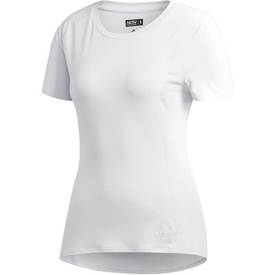 Adidas Koszulka do biegania damska, SUPERNOVA SHORT SLEEVE TEE / CG0478, biały, rozmiar M Adidas Koszulka do biegania damska, SUPERNOVA SHORT SLEEVE TEE / CG0478, biały, rozmiar M