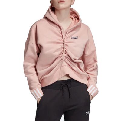 adidas EC0782 Różowa Bluza z Kapturem - Bluzy adidas EC0782 Różowa Bluza z Kapturem - Bluzy