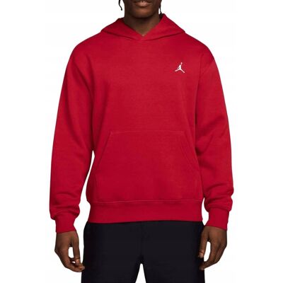 AIR JORDAN BROOKLYN FLEECE HOODIE 'Gym Red' (FV7281-687) L AIR JORDAN BROOKLYN FLEECE HOODIE 'Gym Red' (FV7281-687) L