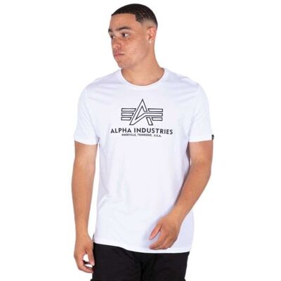 Alpha Industries Basic T Embroidery, koszulka męska 118505-09 XL Alpha Industries Basic T Embroidery, koszulka męska 118505-09 XL