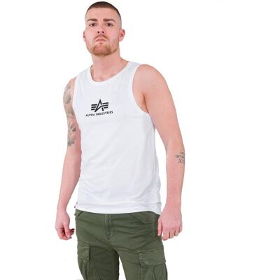 Alpha Industries, Koszulka męska, Basic Tank 126566-09, rozmiar M, biały Alpha Industries, Koszulka męska, Basic Tank 126566-09, rozmiar M, biały