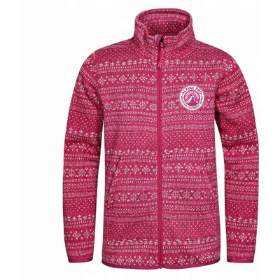 Alpine PRO Bluza dziecięca ciepła Zego różowy r.164-170 Alpine PRO Bluza dziecięca ciepła Zego różowy r.164-170