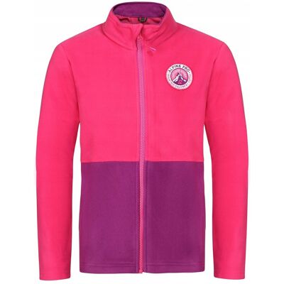 Alpine Pro SIUSO Fioletowa-Różowa bluza polarowa - Fleece sweatshirt Alpine Pro SIUSO Fioletowa-Różowa bluza polarowa - Fleece sweatshirt