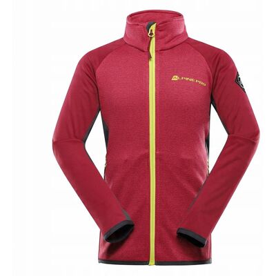 Alpine PRO Bluza dziecięca sportowa turystyczna Vorno k.różowy r.128-134 Alpine PRO Bluza dziecięca sportowa turystyczna Vorno k.różowy r.128-134