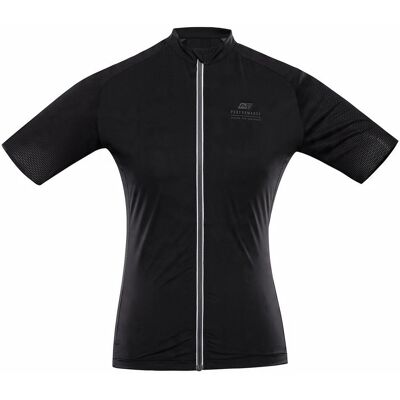 Alpine PRO Damska koszulka rowerowa rozpinana Sagena 2 k.czarny r.L Alpine PRO Damska koszulka rowerowa rozpinana Sagena 2 k.czarny r.L