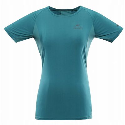 Alpine PRO Damska koszulka turystyczna szybkoschnąca Bonda 2 morski r.XS Alpine PRO Damska koszulka turystyczna szybkoschnąca Bonda 2 morski r.XS