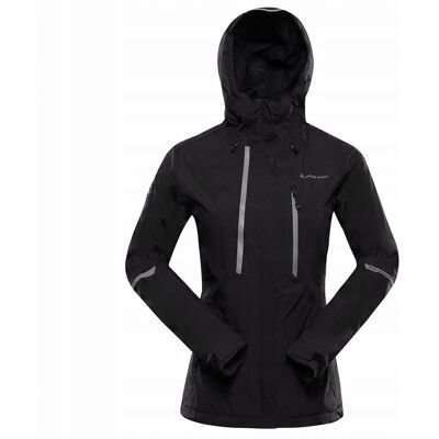 Alpine PRO Damska kurtka turystyczna 10.000 Norema 2 k.czarny r.XXL Alpine PRO Damska kurtka turystyczna 10.000 Norema 2 k.czarny r.XXL