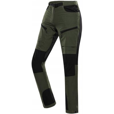 Alpine PRO Damskie spodnie trekkingowe softshellowe Akana 2 zielony r.40 Alpine PRO Damskie spodnie trekkingowe softshellowe Akana 2 zielony r.40