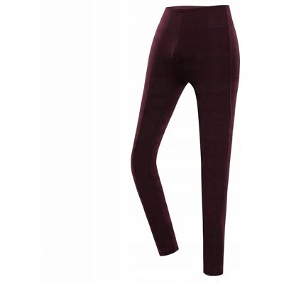 Alpine PRO Damskie sportowe legginsy Marda k.figowy r.XXL Alpine PRO Damskie sportowe legginsy Marda k.figowy r.XXL