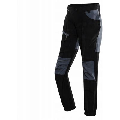 Alpine PRO Dziecięce spodnie trekkingowe softshell Akano czarny 128-134 Alpine PRO Dziecięce spodnie trekkingowe softshell Akano czarny 128-134