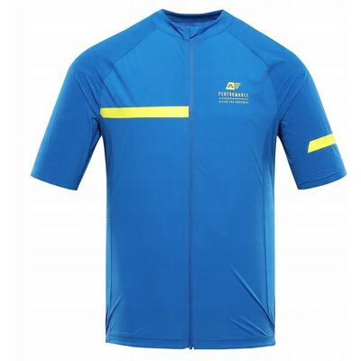 Alpine PRO Koszulka męska rowerowa rozpinana Sagen k.niebieski r.XXL Alpine PRO Koszulka męska rowerowa rozpinana Sagen k.niebieski r.XXL